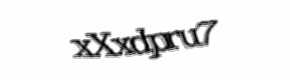 Security check image, please type the characters shown
