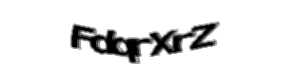 Security check image, please type the characters shown