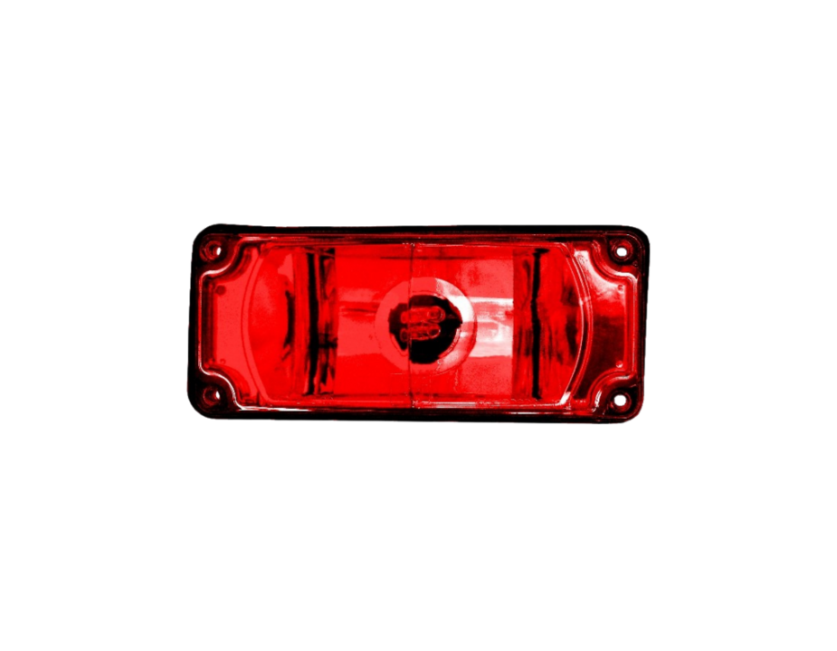 Strobe 3x7 Warning, Panel, Red