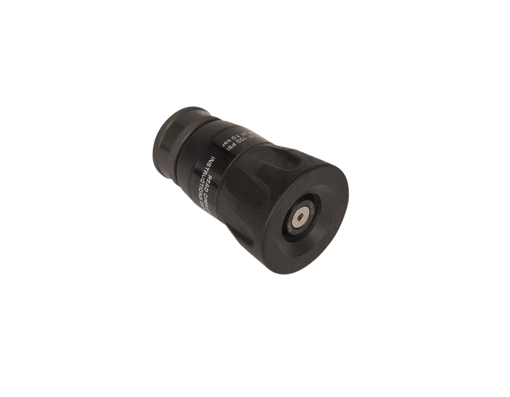 Forestry Handline Nozzle with 1" inlet, NH thread, 10-30 GPM at 100 PSI