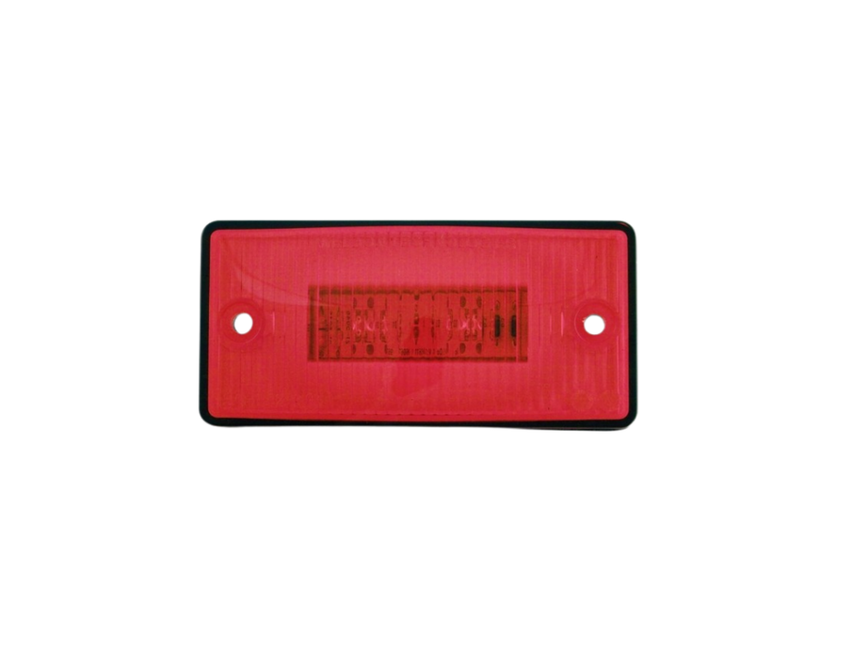 Marker Lights, LED Flush Mount, Red