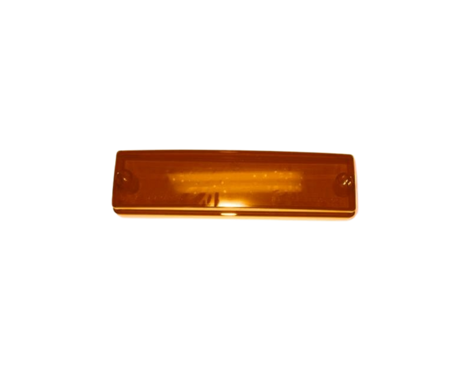 COVER LENS, AMBER 2"X6"