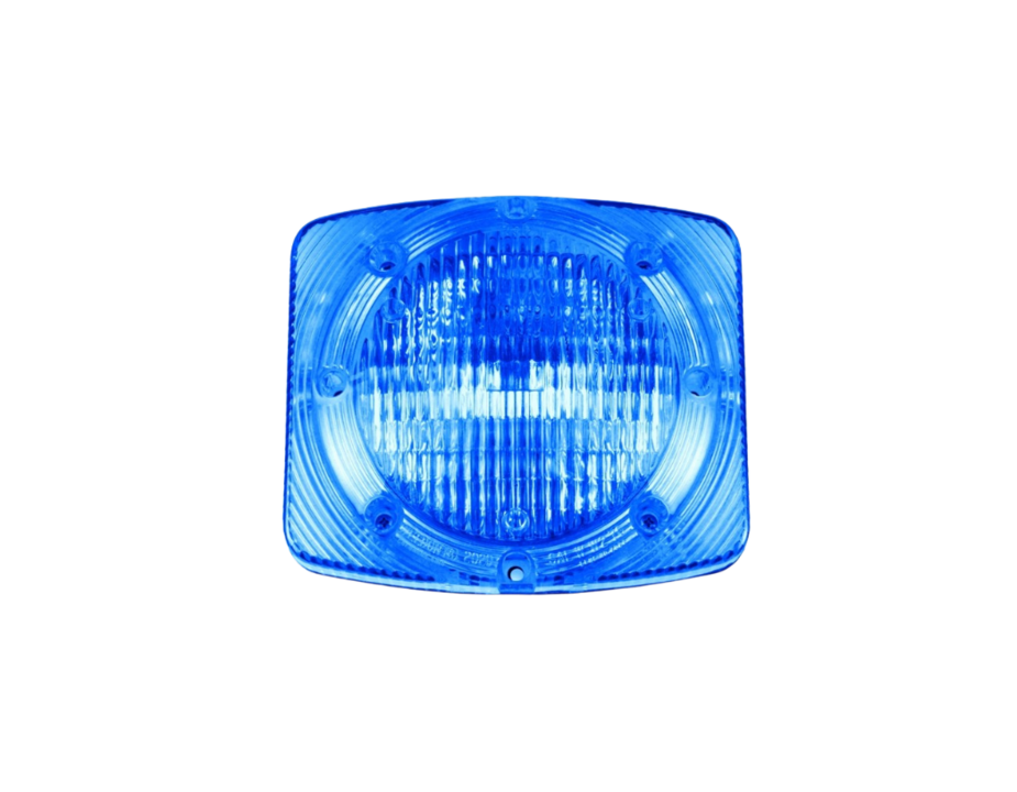 Warning, 80W #4636, Rec Mt, Blue