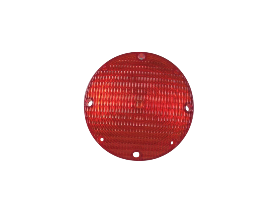 LENS, ACRYLIC, RED