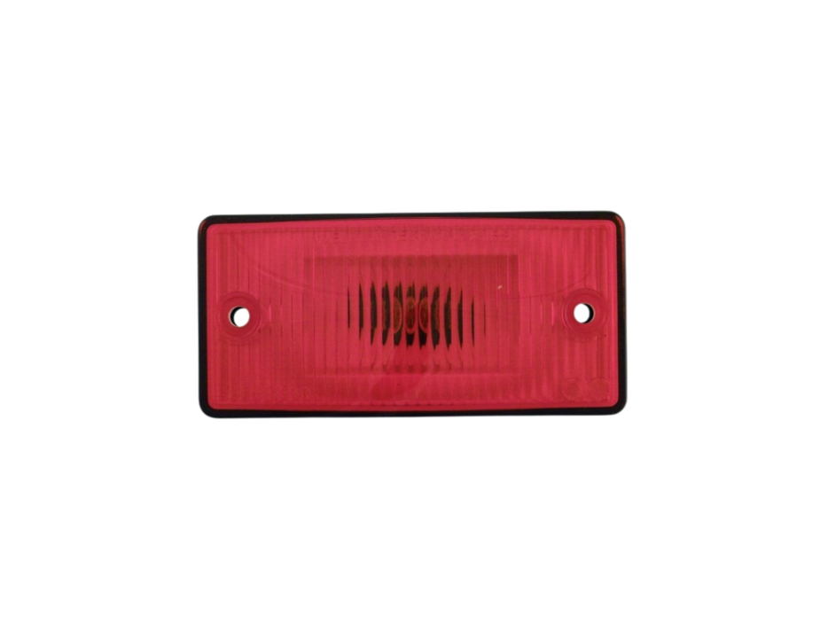Marker Lights, #168 Flush Mount, Red