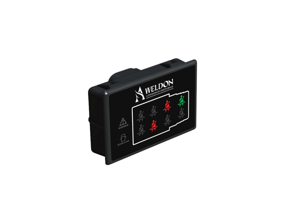 Seat Belt Indicator Ambulance with Door and Warning ICONs and PWM Dim
