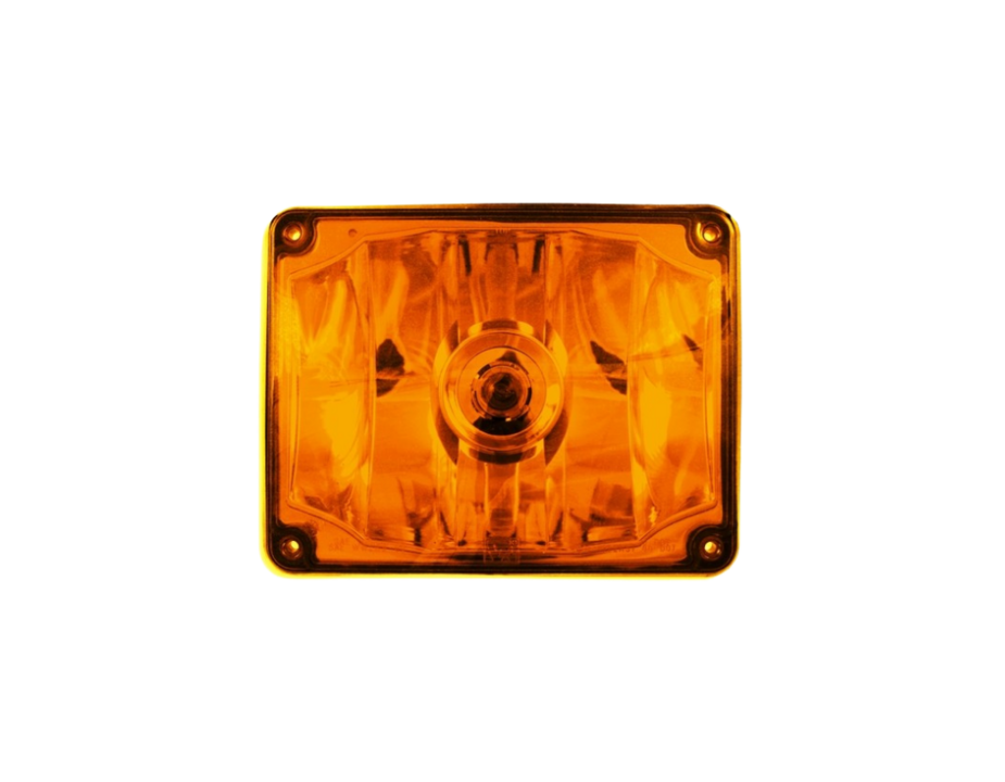 Turn, 7x9, Panel, #1156, Amber