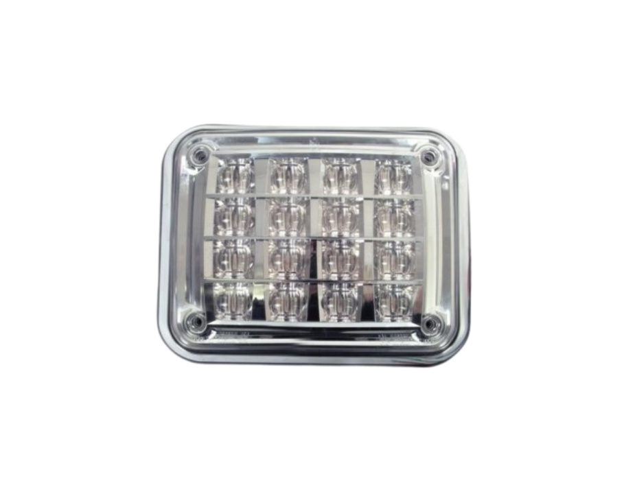 DIAMONDBACK, 7X9, RED, CLEAR LENS DIAMONDBACK, 7X9, RED, CLEAR LENS