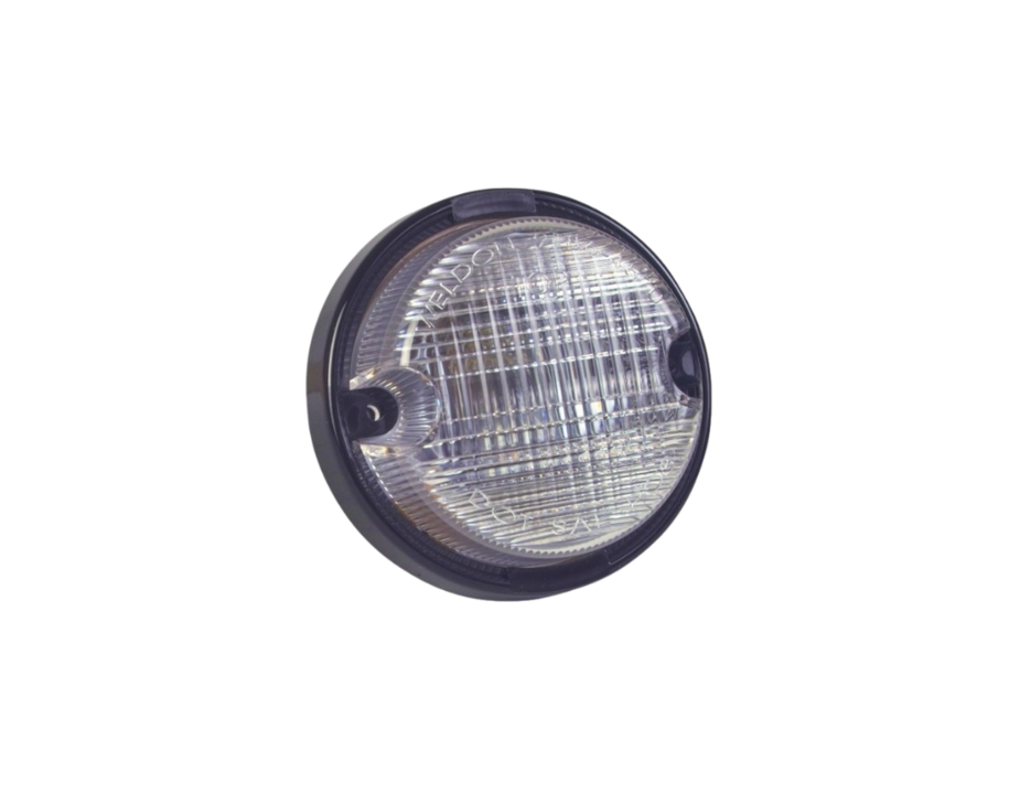 BKUP LAMP, 3" BLK BZL, 2 WIRE W/MPS