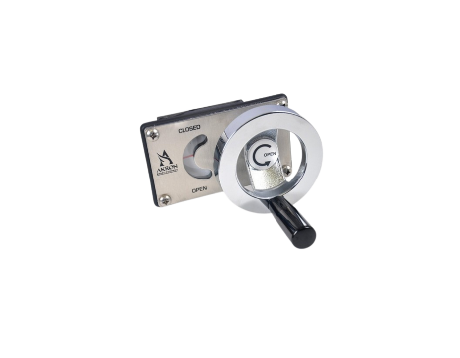 Position Indicator for Gear Actuated Swing-out Valves