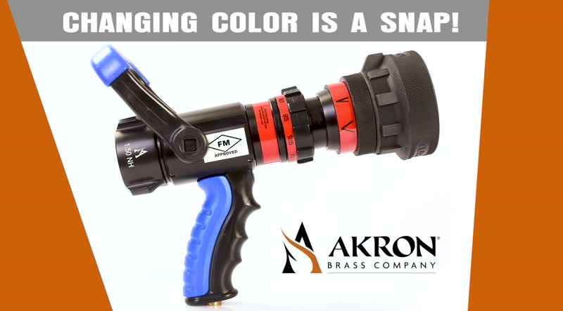 2 1/2'' High Range Assault Nozzle with or without Pistol Grip