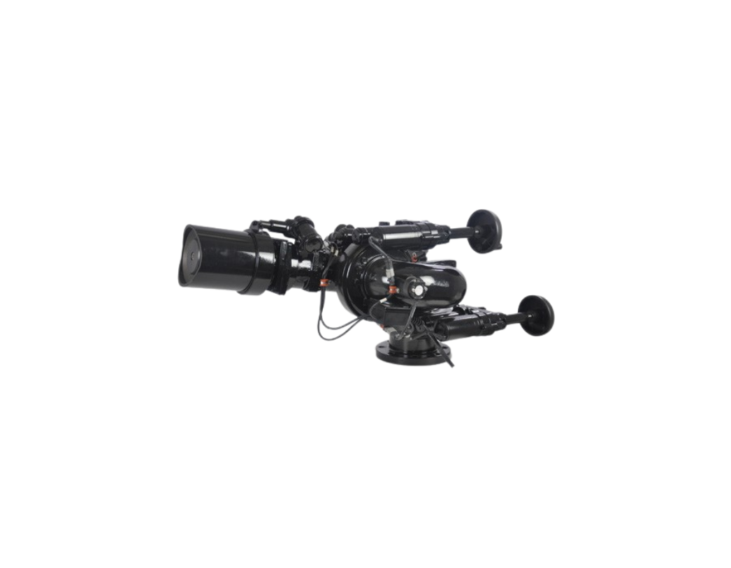Trident HFRT-10 High Flow Roof Turret 4" flange 300/6000 Lpm Dual Flow Fog Nozzle 24V Monitor, U2 Logic Box, Joystick, Toggle Switch Station, Cowling & Lights