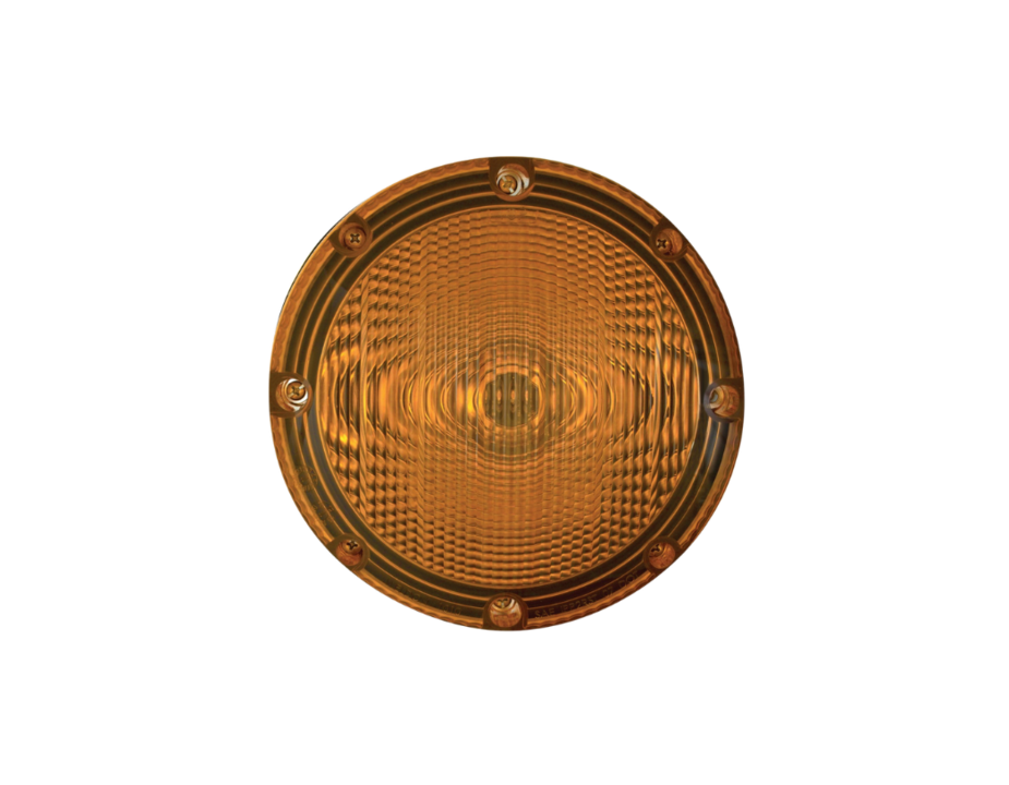 Park & Turn, Single V-LED, 7" Round, Amber Park & Turn, Single V-LED, 7" Round, Amber