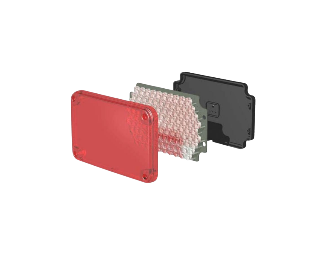 SLOW - LED KIT, 46 RED NFPA WARN, 2LAMP