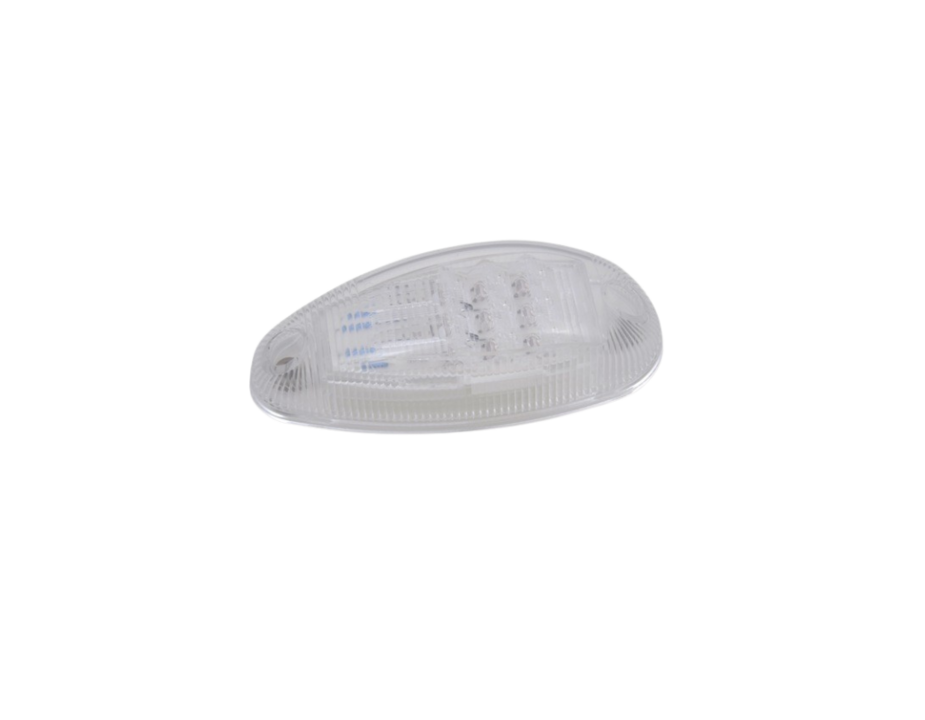 Amber LED Turn/Marker, Clear Lens