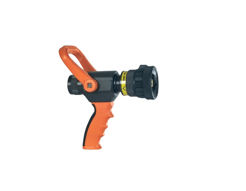 1'' Assault Nozzle with Pistol Grip and Spinning Teeth - Fire Nozzles