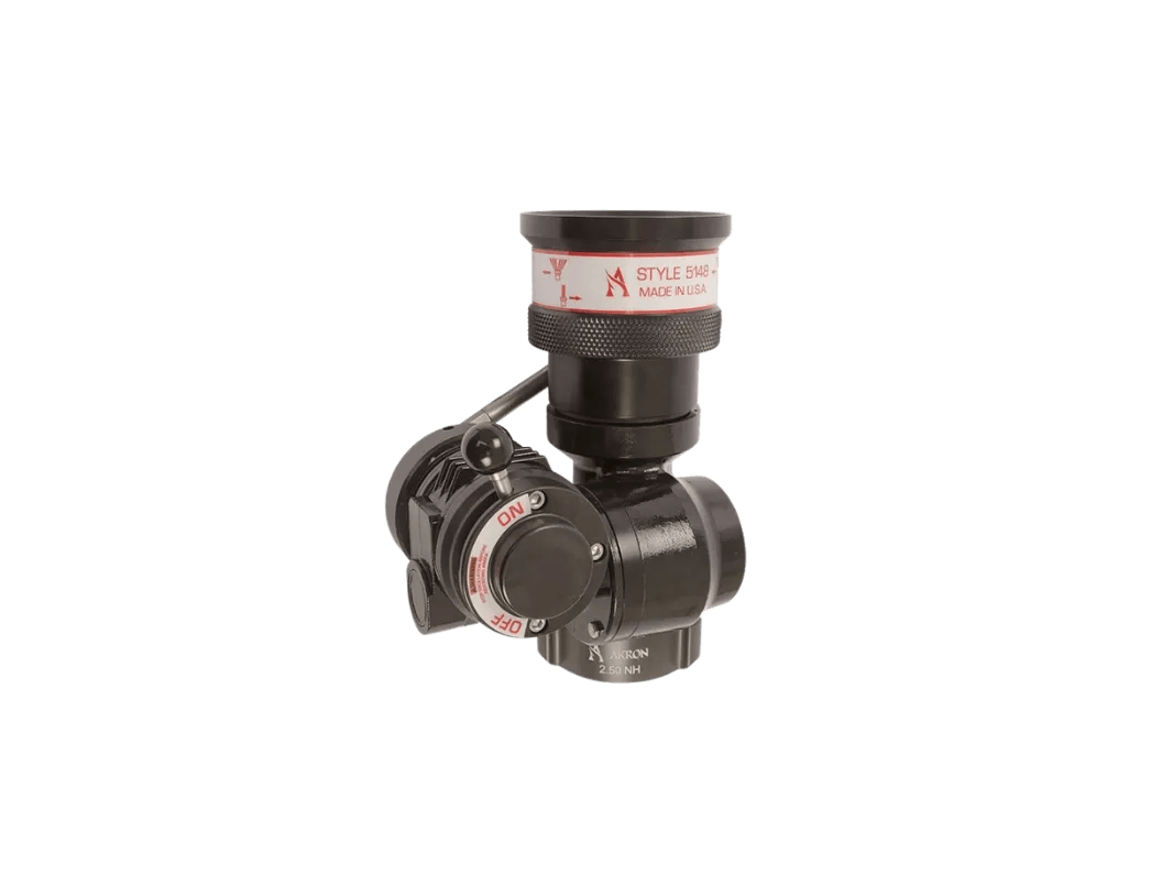 Oscillating Adjustable Flow Fire Nozzle | 500 GPM | Akron Brass