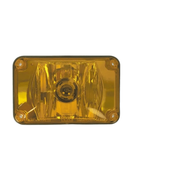 Lens Assy, 4x6 Halogen Amber