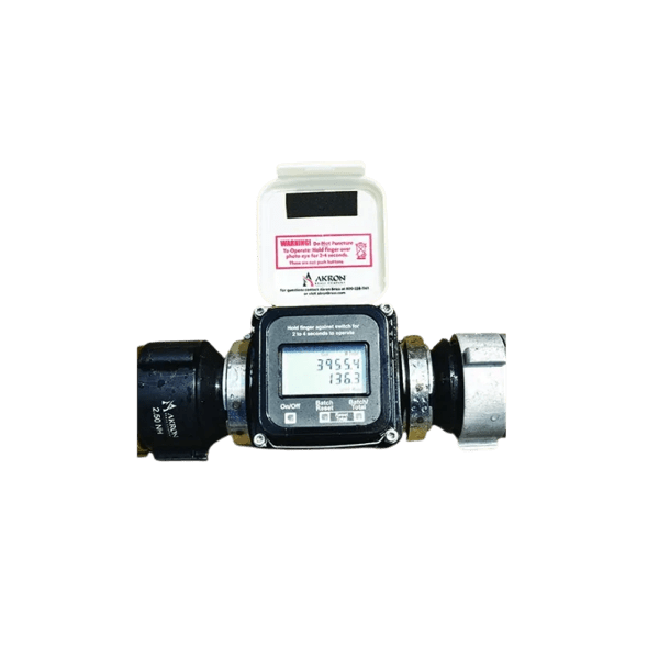 AkroFlow Portable Flow Meter - top view