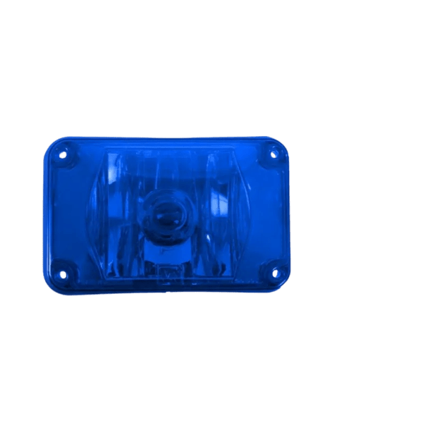 Lens Assy 4x6 Halogen Blue