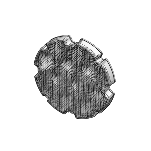 Replacement Inner Optic Lens, 1020-9000 and 8049 Series Lamps