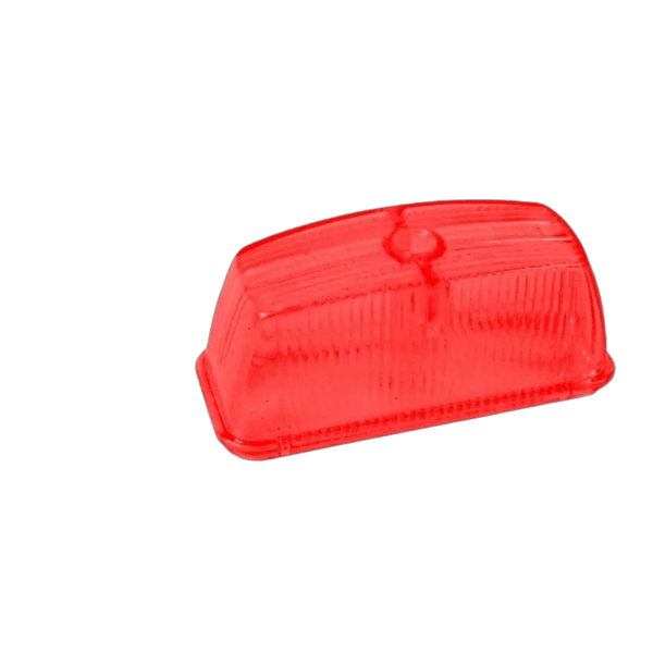 LENS, ACRYLIC, RED: MARKER LIGHT