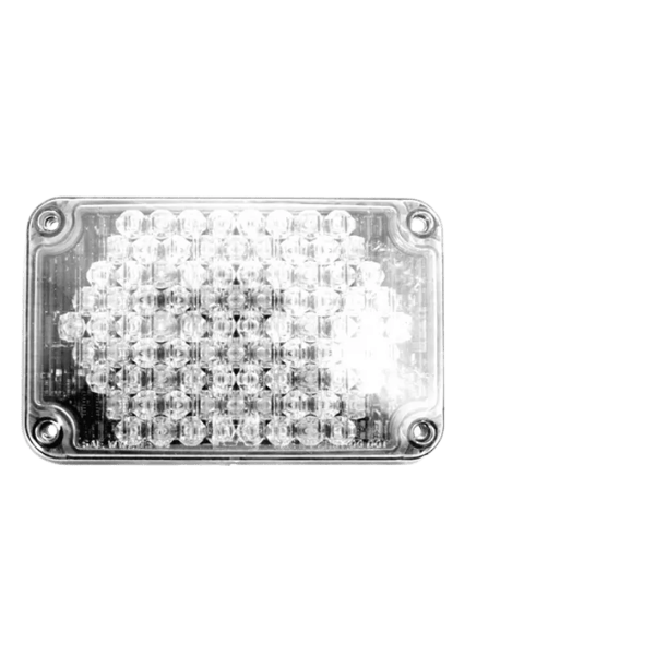 LED, 4x6 Warning, Panel, Clear