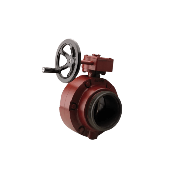 7960 shown with Gear / Handwheel Actuator