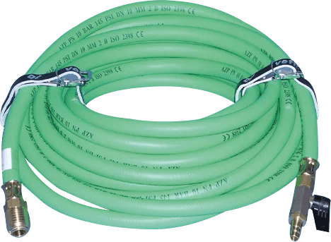 Air Supply Hose, 32 ft/ 10m, Green