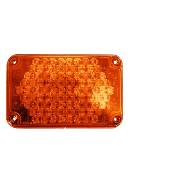 LED, 4x6 Warning, Panel, Amber