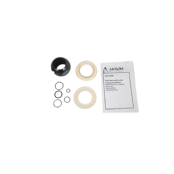 Valve Service Kit for 2" Swing Out Valves, including polymer ball
