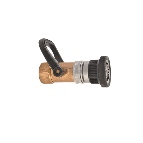 1 1/2'' Industrial Turbojet Brass Fire Hose Nozzle - DISCONTINUED