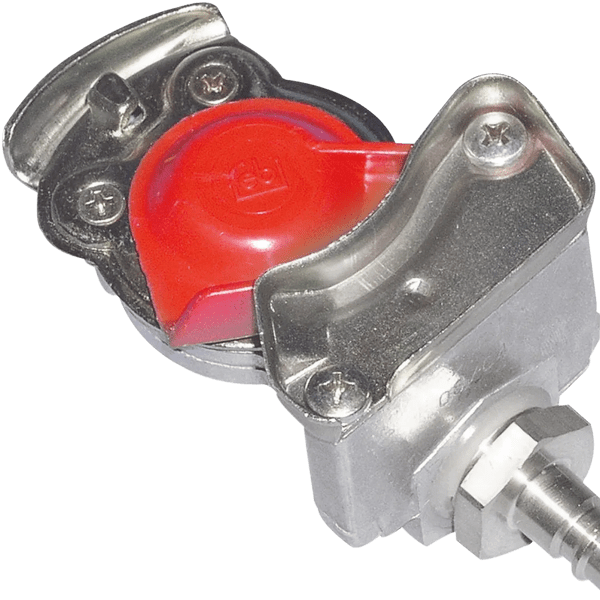 Truck compressed air connector