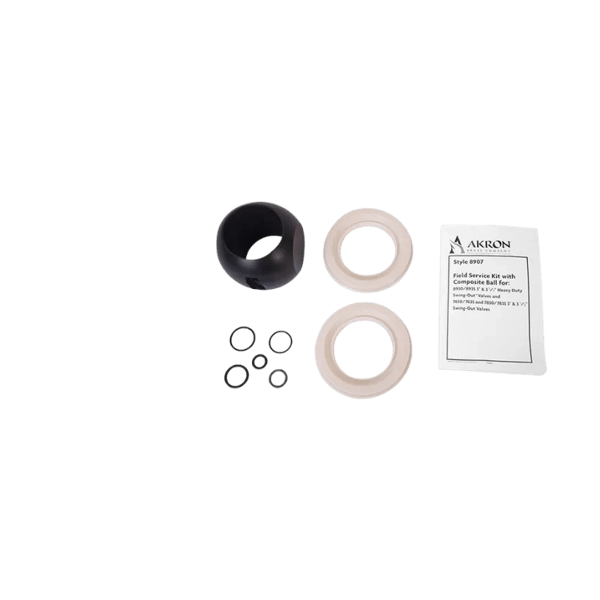 Valve Service Kit for 3" & 3.5" Swing Out Valves, including polymer ball