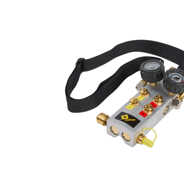 Dual Deadman Controller, Aluminum, Connectable 12 bar