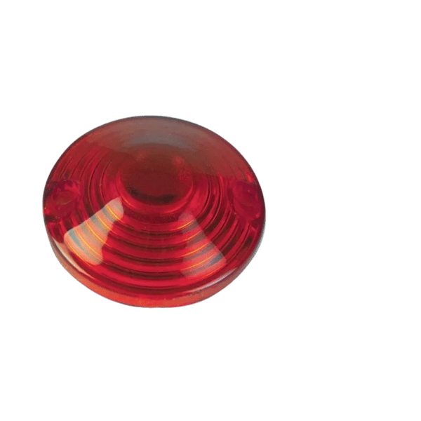 LENS, ACRYLIC, RED: STEPWELL LIGHT