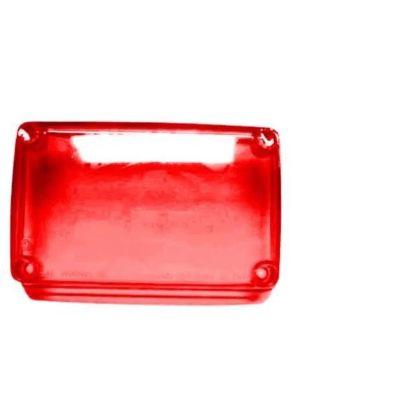 COVER LENS, RED 3"X4"