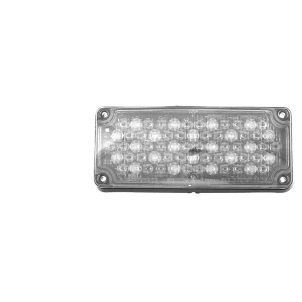 LED, 3x7 clear warning light