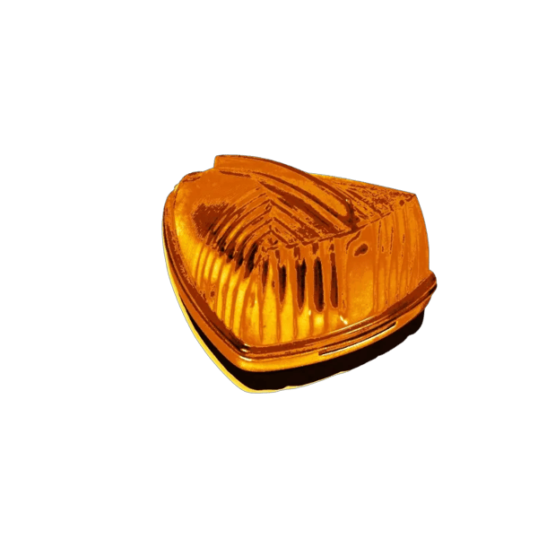 MARKER LAMP, AMBER,2 WIRE 5021 LENS