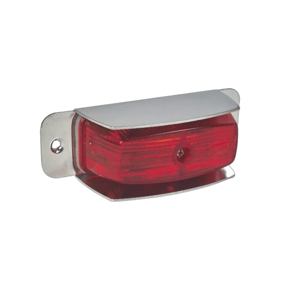 MARKER W/SHIELD 2 BULB/1 WIRE RED