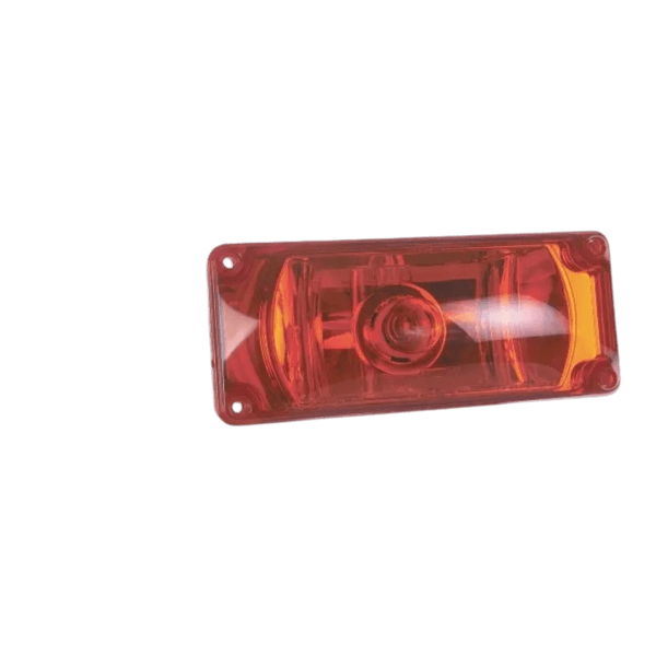 Emergency Vehicle Warning Lights, 3x7 Halogen #795X, Panel/Red