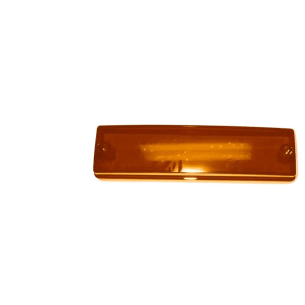 COVER LENS, AMBER 2"X6"