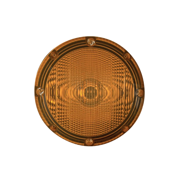 Park & Turn, Single V-LED, 7" Round, Amber