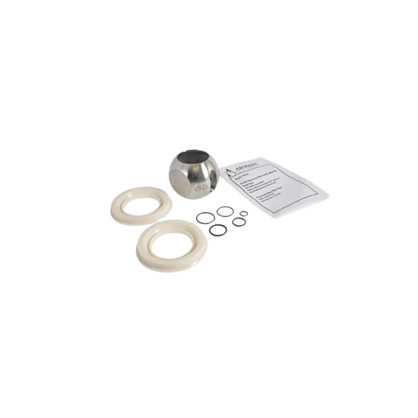 Valve Service Kit for 2.5" Swing-Out Valves, including stainless steel ball