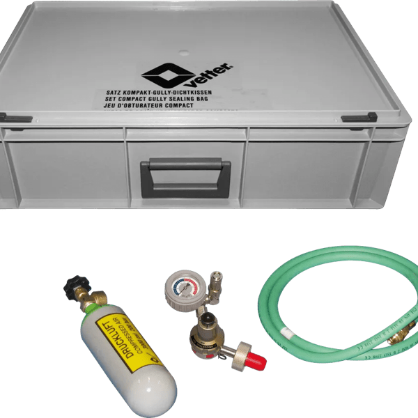 Compact Drain Sealing Bag Set