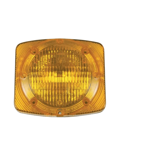 Warning, 35W #4636, Rec Mt, Amber