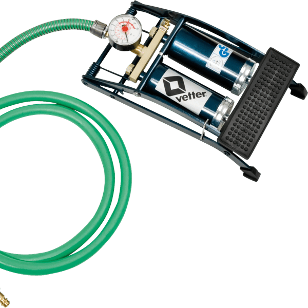 Foot pump, 420 cc/stroke