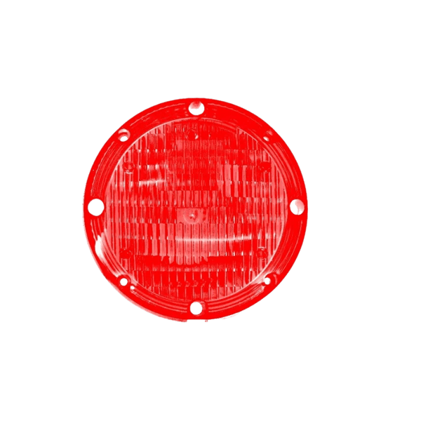 LENS, ACRYLIC, RED